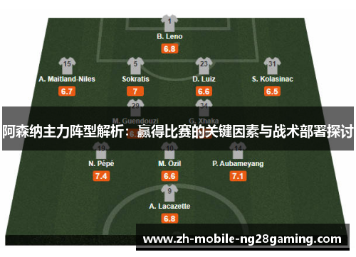 阿森纳主力阵型解析：赢得比赛的关键因素与战术部署探讨